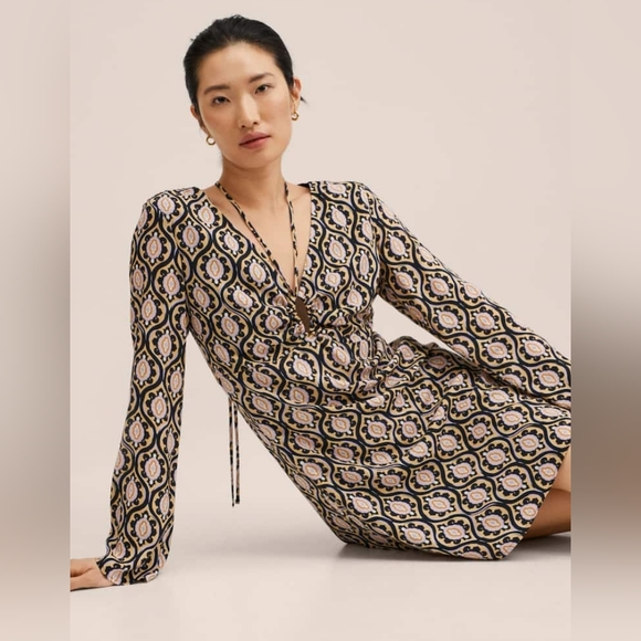 🔥Last 4🔥MANGO printed dress - Picture 3 of 5